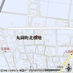 福井県坂井市丸岡町北横地45周辺の地図