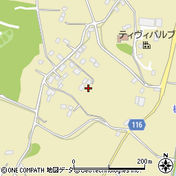 茨城県行方市捻木320周辺の地図