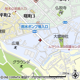 オリックスレンタカー熊谷店周辺の地図