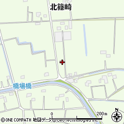 埼玉県加須市北篠崎1987周辺の地図
