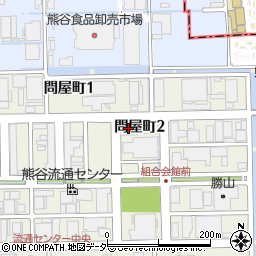 熊谷流通センター周辺の地図