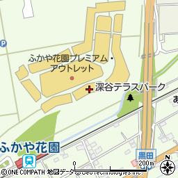 埼玉県深谷市花園18周辺の地図