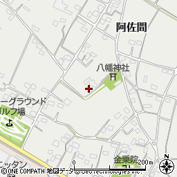 埼玉県加須市阿佐間周辺の地図