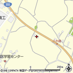 茨城県行方市八木蒔836-1周辺の地図