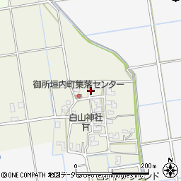 福井県福井市御所垣内町周辺の地図