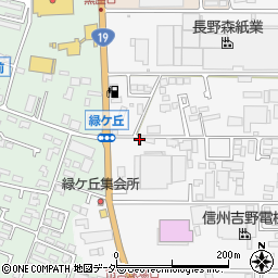 中村陸送株式会社　塩尻営業所周辺の地図