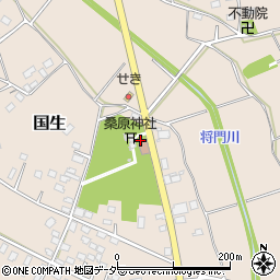 茨城県常総市国生1192周辺の地図