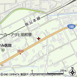 埼玉県深谷市黒田349-11周辺の地図