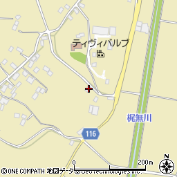 茨城県行方市捻木343周辺の地図