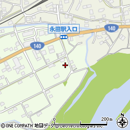 埼玉県深谷市黒田1024周辺の地図