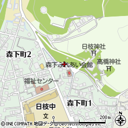 〒506-0823 岐阜県高山市森下町の地図
