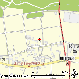 埼玉県深谷市本田2513周辺の地図