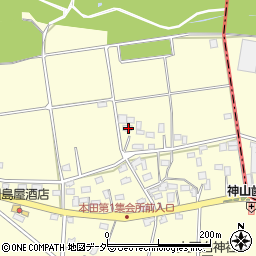 埼玉県深谷市本田2509周辺の地図