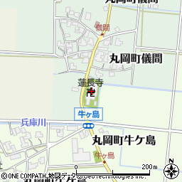 蓮長寺周辺の地図