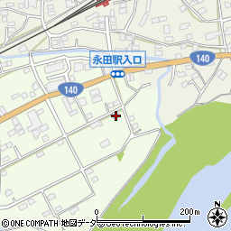埼玉県深谷市黒田1025周辺の地図