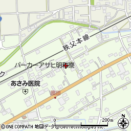 埼玉県深谷市黒田335周辺の地図