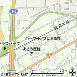 埼玉県深谷市黒田286周辺の地図