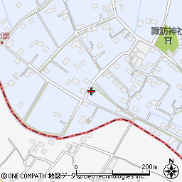 埼玉県加須市串作578周辺の地図