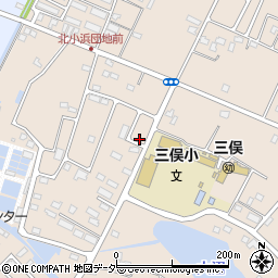 埼玉県加須市北小浜1136-3周辺の地図