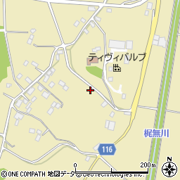 茨城県行方市捻木339周辺の地図