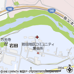 埼玉県秩父郡長瀞町岩田925周辺の地図