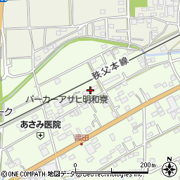埼玉県深谷市黒田290-2周辺の地図