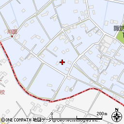 埼玉県加須市串作592周辺の地図