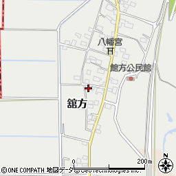 茨城県常総市舘方114周辺の地図