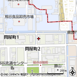 コマツリフト熊谷支店周辺の地図
