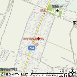 長野県塩尻市広丘郷原852周辺の地図