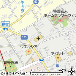 コメリハード＆グリーン埼玉花園店周辺の地図