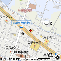 ビッグ・エー　加須店周辺の地図
