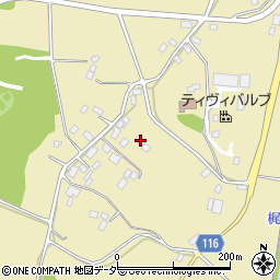 茨城県行方市捻木332周辺の地図