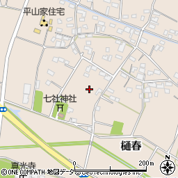 埼玉県熊谷市樋春周辺の地図