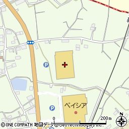 カインズ寄居桜沢店周辺の地図