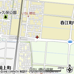 福井県坂井市春江町いちい野北603周辺の地図