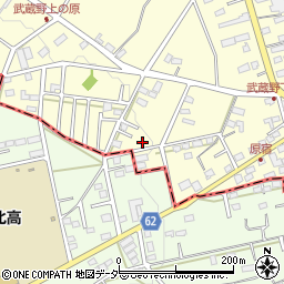 埼玉県深谷市武蔵野1505周辺の地図