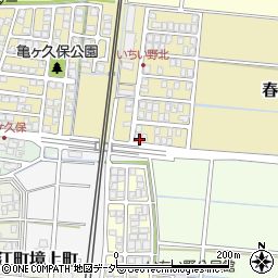 福井県坂井市春江町いちい野北609周辺の地図