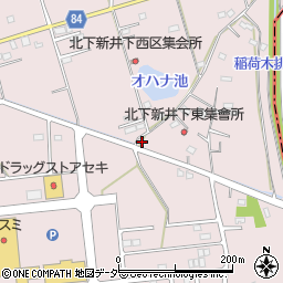 埼玉県加須市北下新井2171周辺の地図