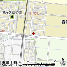 福井県坂井市春江町いちい野北608周辺の地図