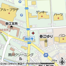 ファミリーマート春江随応寺店周辺の地図