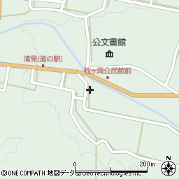 岐阜県高山市清見町牧ケ洞2315周辺の地図