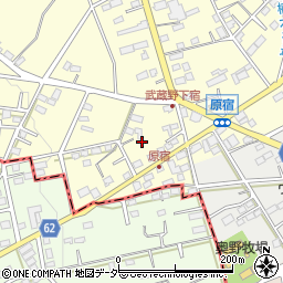 埼玉県深谷市武蔵野1532周辺の地図