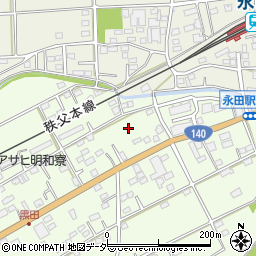埼玉県深谷市黒田328周辺の地図