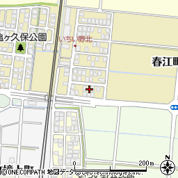 福井県坂井市春江町いちい野北614周辺の地図