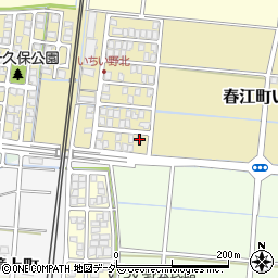 福井県坂井市春江町いちい野北616周辺の地図