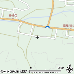 岐阜県高山市清見町牧ケ洞2172周辺の地図