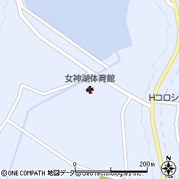 女神湖体育館周辺の地図