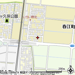 福井県坂井市春江町いちい野北615周辺の地図