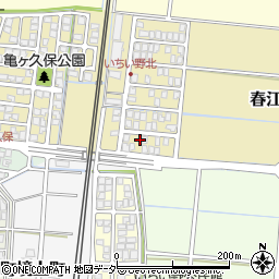 福井県坂井市春江町いちい野北612周辺の地図